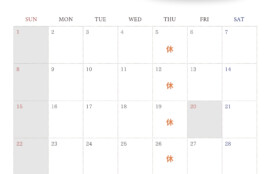 HIGH-GRADE GYM2026年3月営業日程